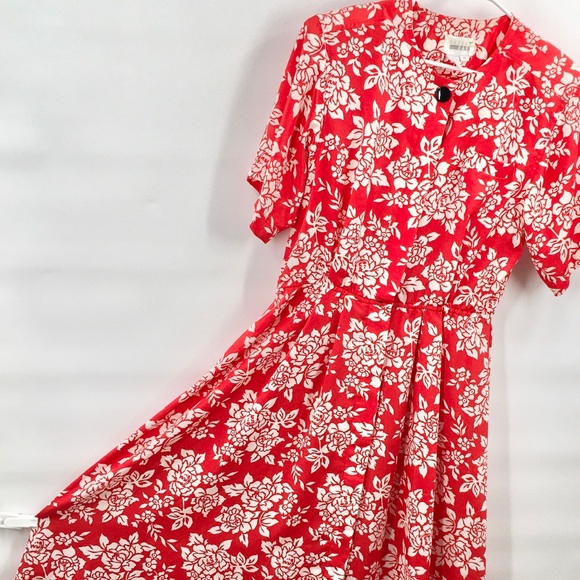 Leslie Fay Dresses & Skirts - Leslie Fay VTG Button Down Rockabilly Dress 14